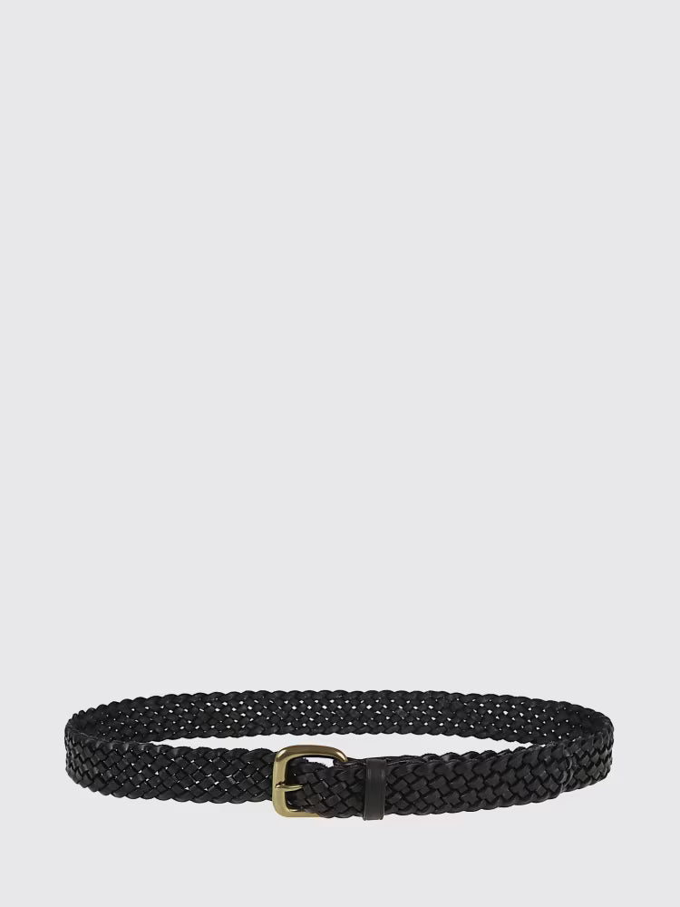 Dragon Diffusion - 5mm Square Buckle Belt, Black