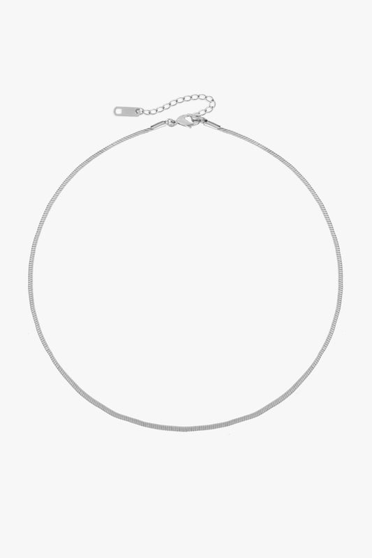 Arctic Fox & CO. - The Silver Box Chain Necklace