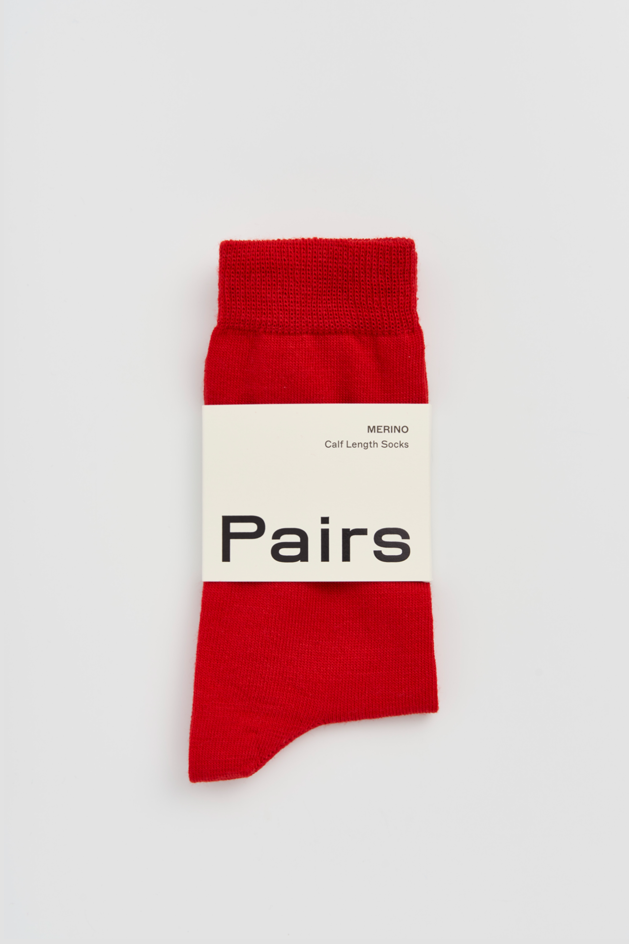 PAIRS Socks - Postbox Red Merino Socks
