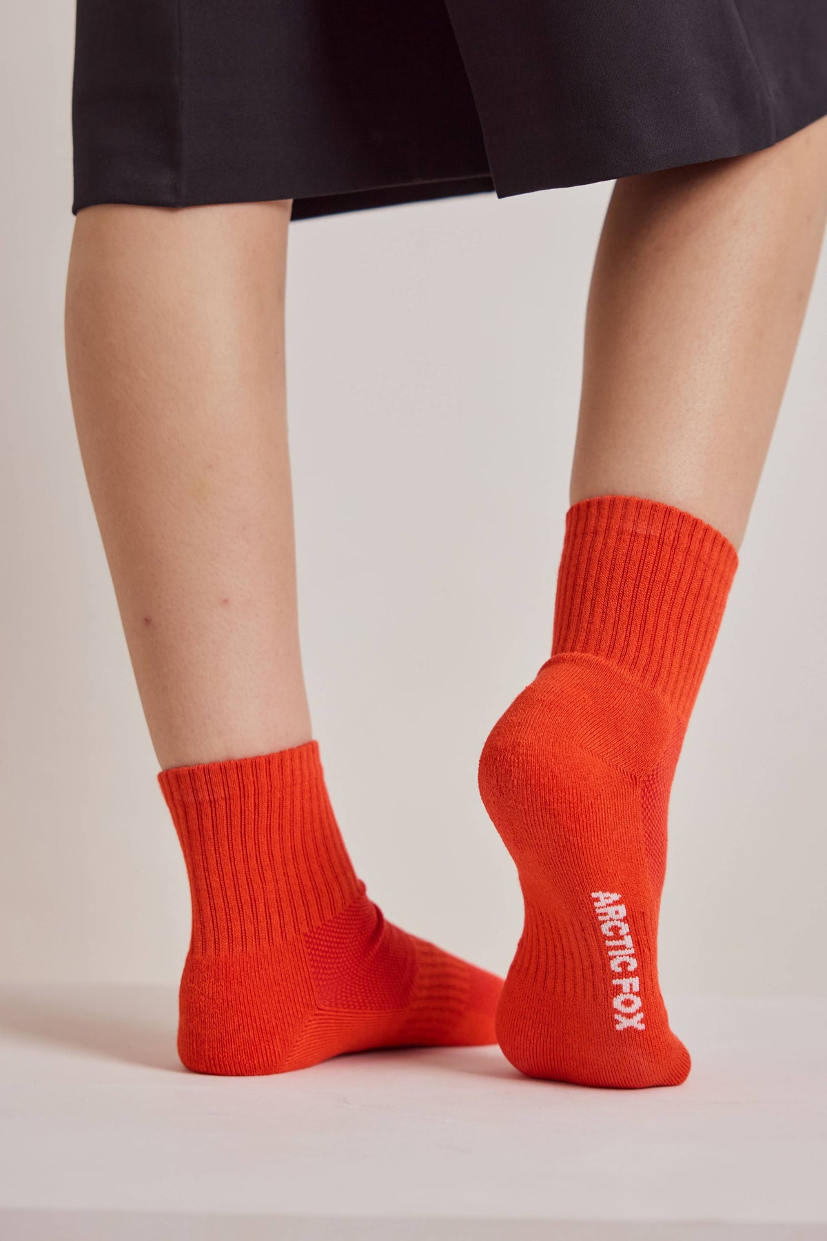 Arctic Fox & CO. - The Shortie Socks, Lava Red