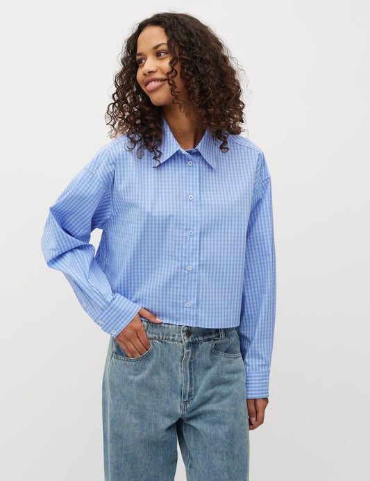 MbyM - Emele Shirt, Ultramarine Check