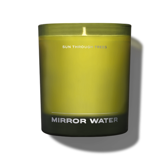 Mirror Water - SUN THROUGH TREES Candle