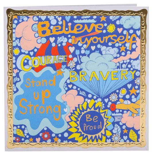 Arthouse Unlimited - Believe in Yourself, Greetings Card
