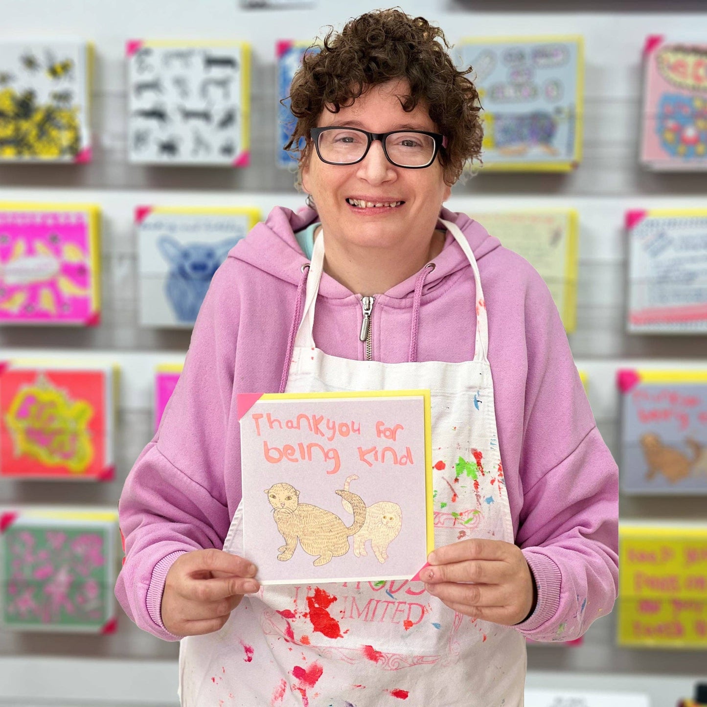 Arthouse Unlimited - Thank You For Being Kind, Thank You Card