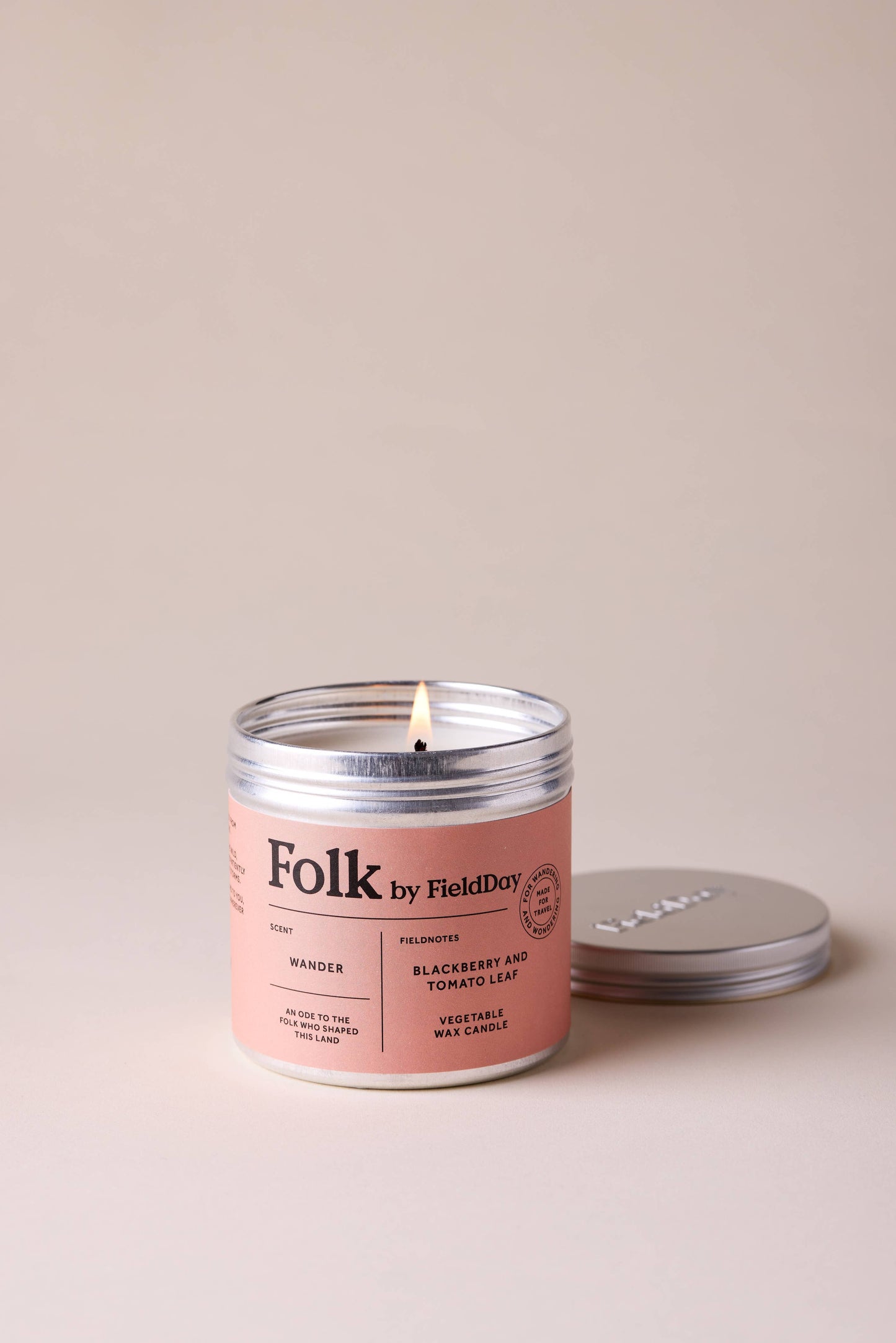 FieldDay - Folk Tin Candle, Wander