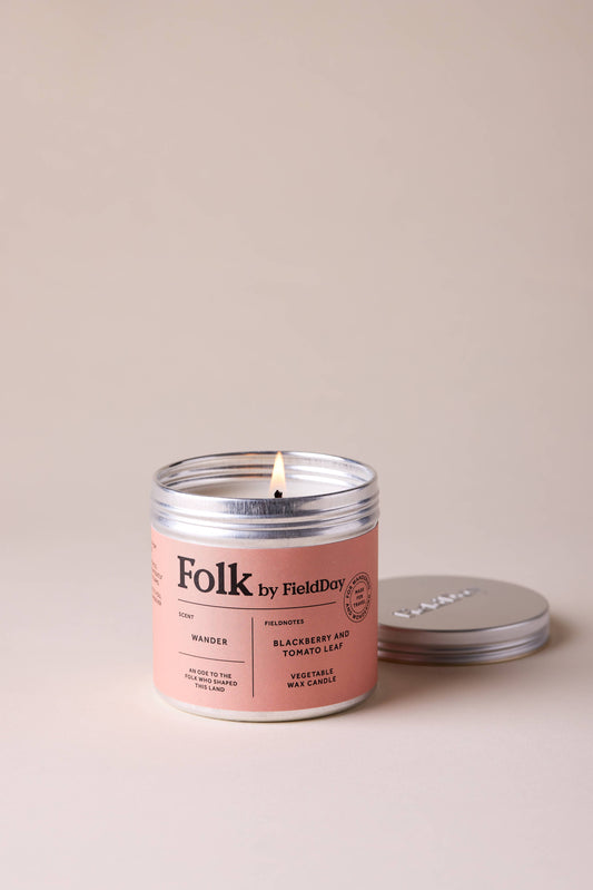 FieldDay - Folk Tin Candle, Wander