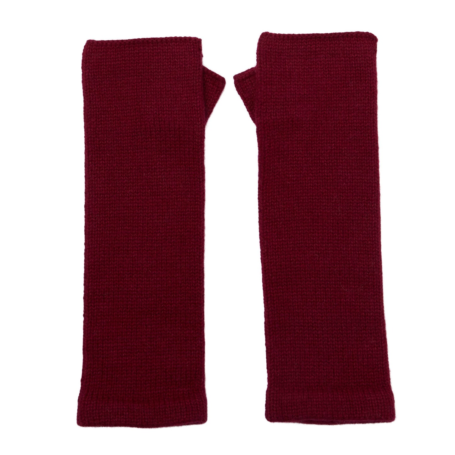 Somerville Scarves - Cashmere Wrist Warmers, Plum