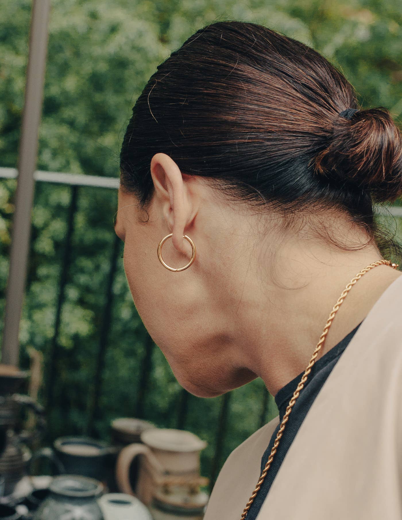 Nordic Muse - Gold Everyday Hoop Earrings