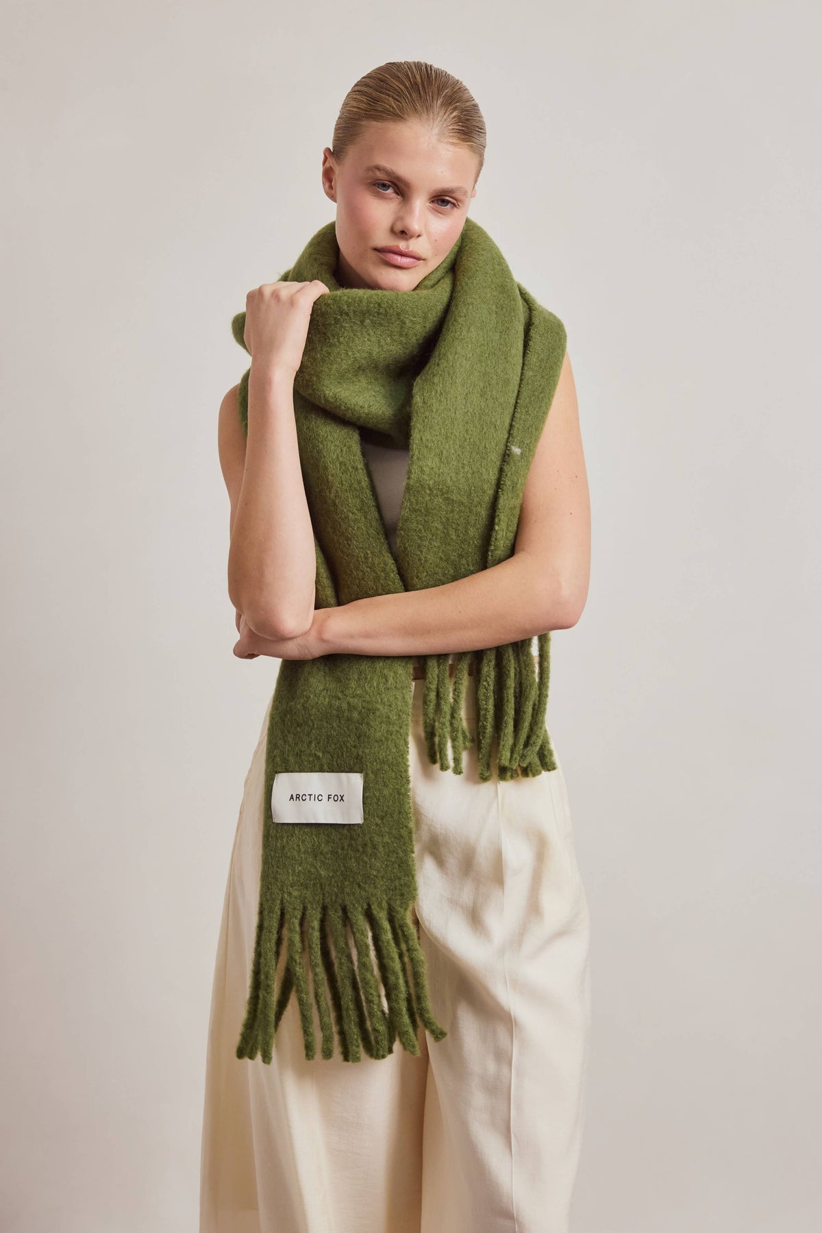 Arctic Fox & CO. - Cloud Scarf, Dark Fern Green