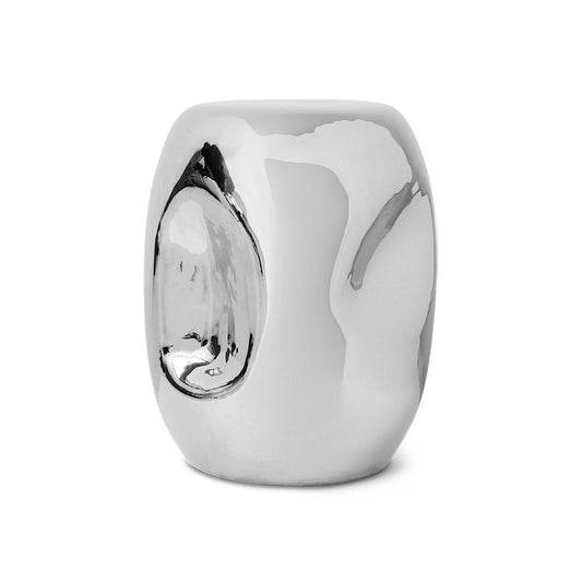 HKLIVING - Currents Side Table, Chrome