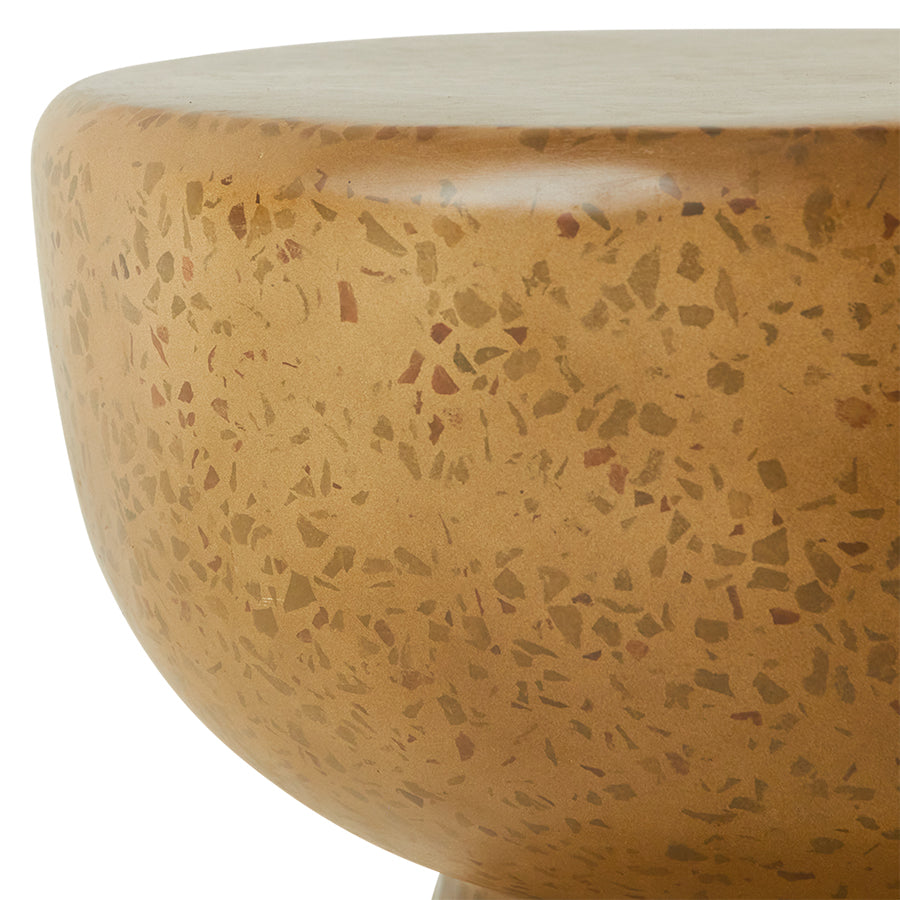 HKLIVING - Terrazzo Side Table, Pebble