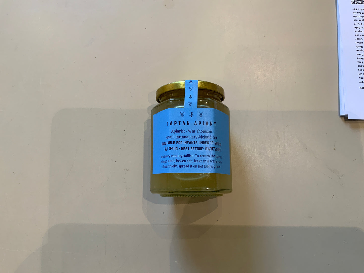 Tartan Apiary - Blossom Honey 340g