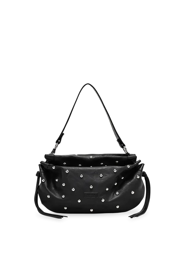 Silfen - Iris Studded Bag, Black