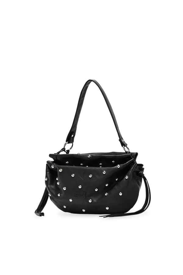 Silfen - Iris Studded Bag, Black