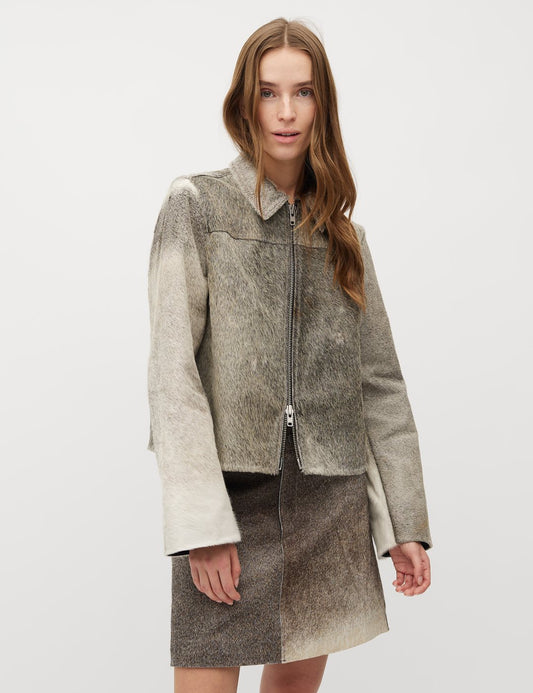 MbyM - Enva Jacket, Grey Cow
