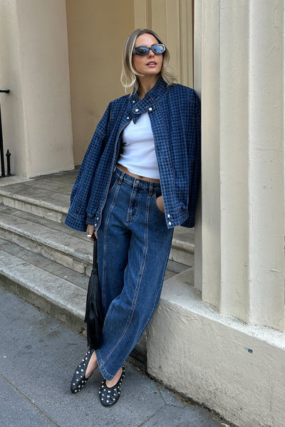 Seventy + Mochi - Juno Jacket - Houndstooth Americana