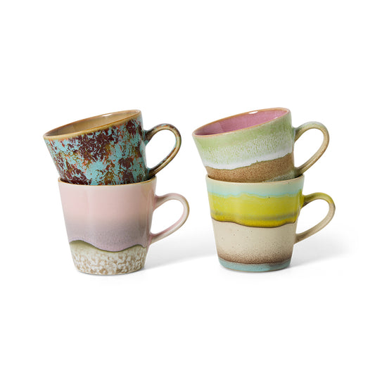 HKLIVING - 70s Ceramics: Americano Mug, Rococo