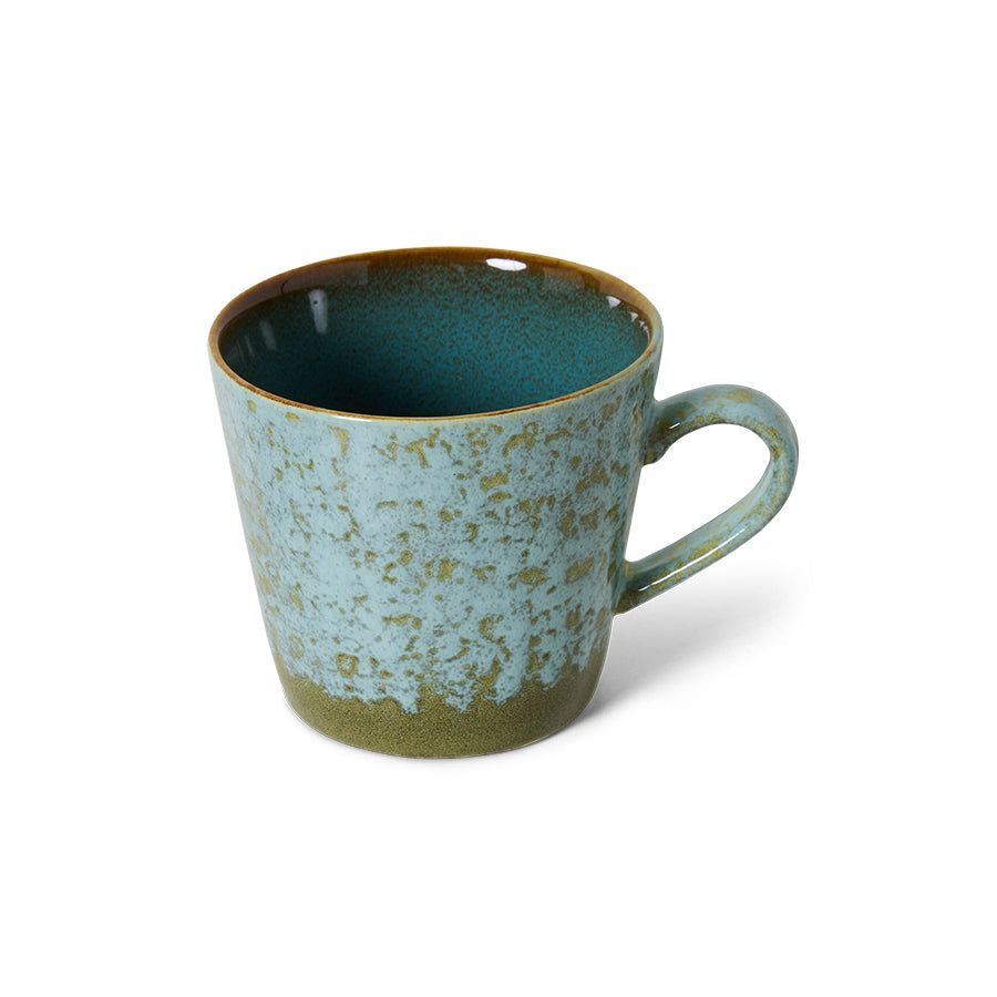HKLIVING - 70s Ceramics: Cappuccino Mug, Verdigris
