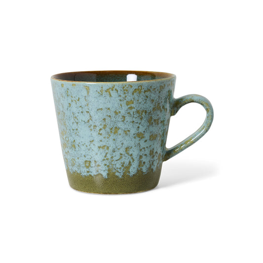 HKLIVING - 70s Ceramics: Cappuccino Mug, Verdigris