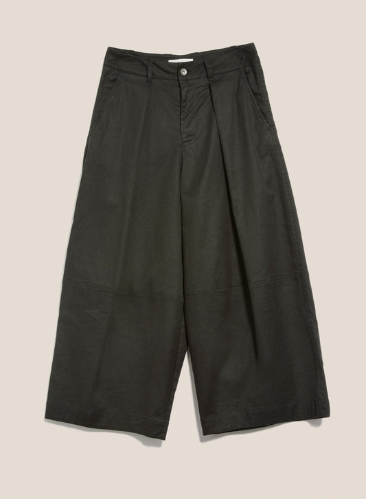 YMC Deadbeat Cotton Linen Trouser - Black