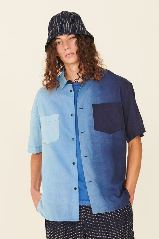 YMC Mitchum Shirt - Blue