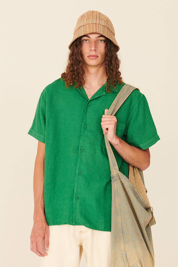 YMC Malick Shirt - Green