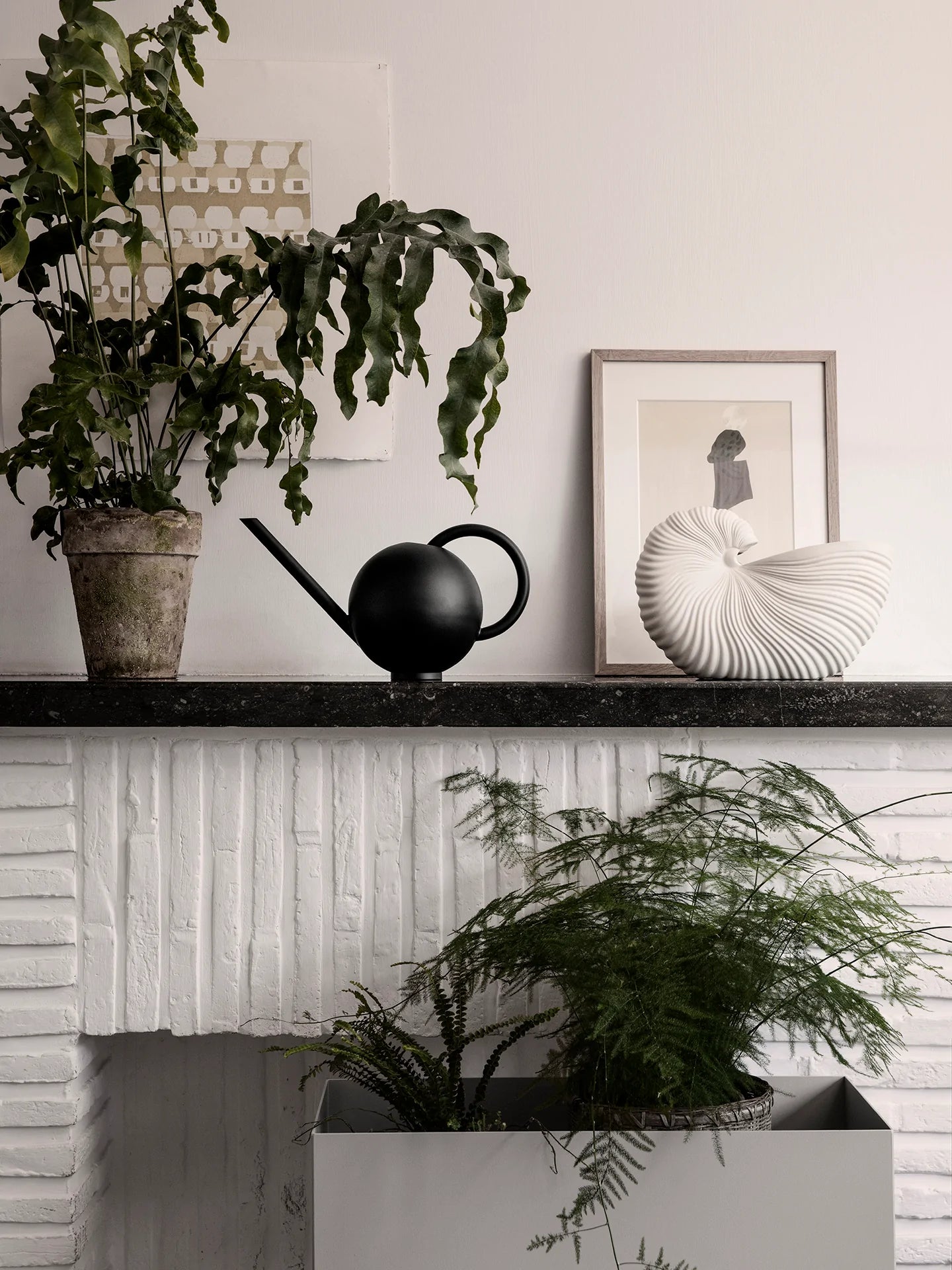Ferm Living Orb Watering Can - Black