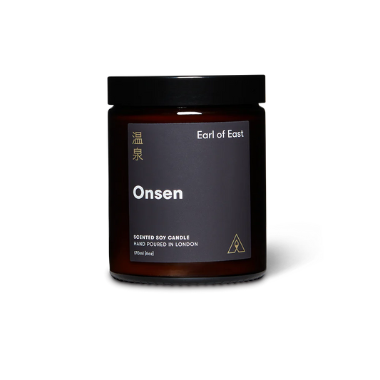 Earl of East Soy Wax Candle - Onsen