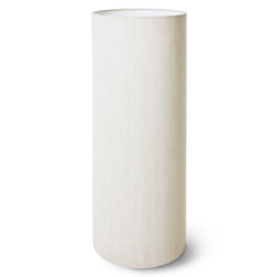 HKliving Cylinder Lampshade - Natural Linen XL