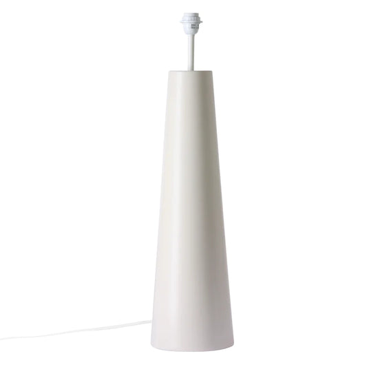 HKliving Cone Floor Lamp Base XL - Cream