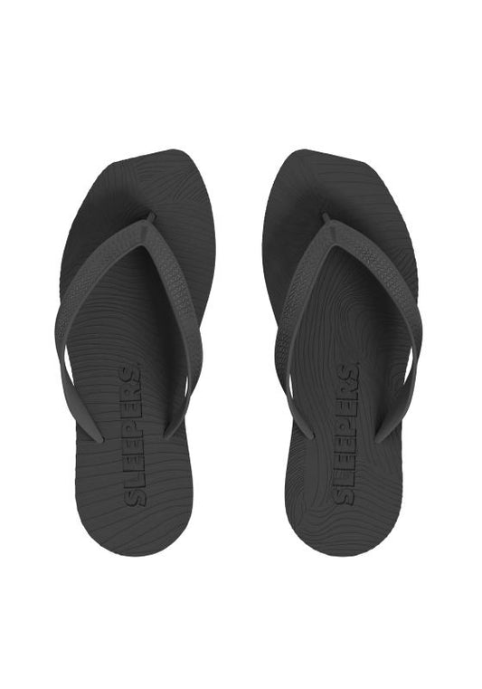 Sleepers Tapered Flip Flop - Black