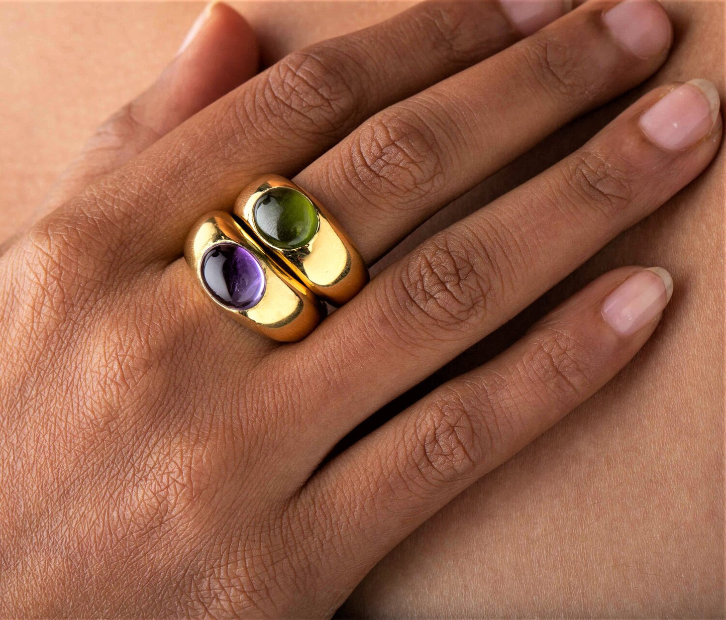 Gem Bazaar Tish Peridot Ring