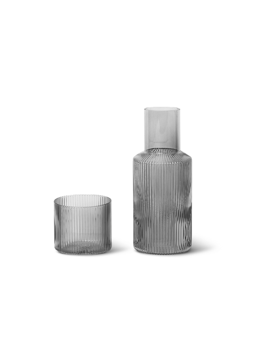 Ferm Living Ripple Carafe Set - Small