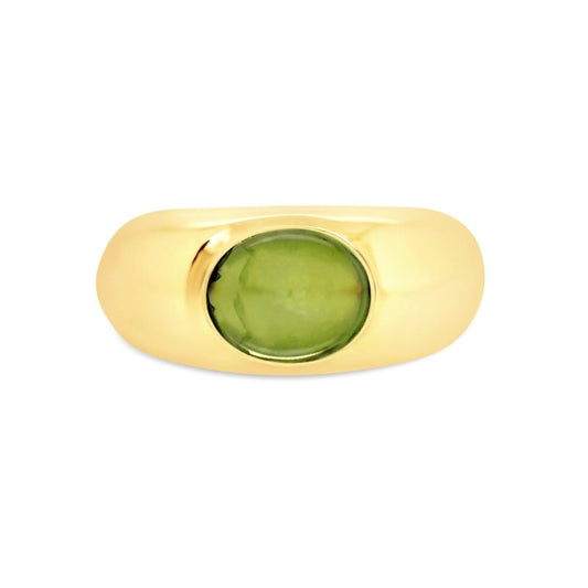 Gem Bazaar Tish Peridot Ring