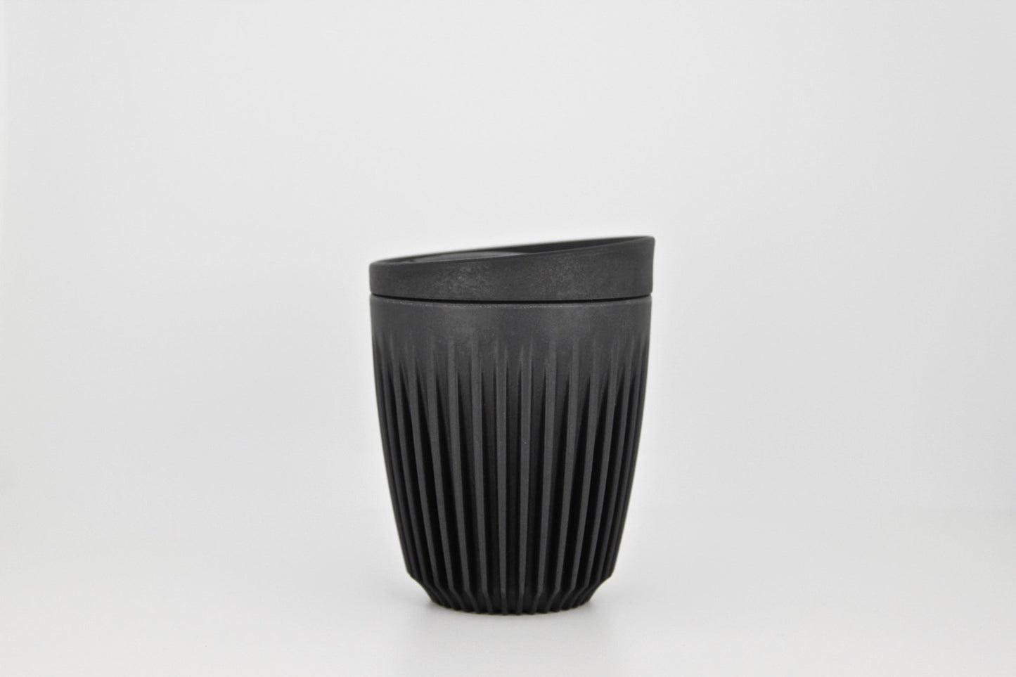 HuskeeCup 8oz with Lid - Charcoal